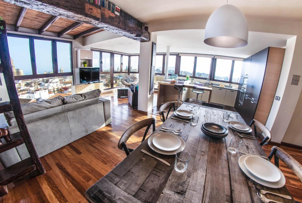Malagaflat Design Loft City Views Lejlighed Eksteriør billede