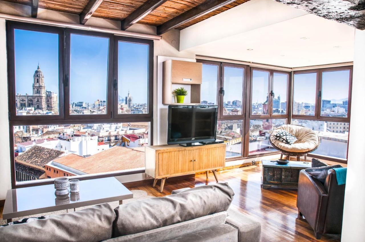 Malagaflat Design Loft City Views Lejlighed Eksteriør billede
